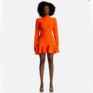 HANIFA Clarissa Mini Knit Dress